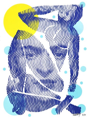 Frida Matisse von Wawapod, Druck kaufen auf Singulart