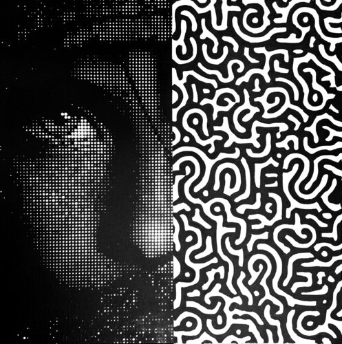 Regard caché by Wawapod, Painting for Sale on Singulart