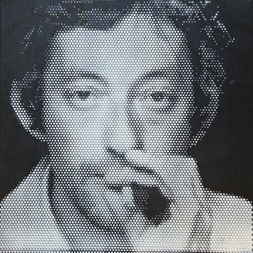 Gainsbourg Noir von Wawapod, Malerei kaufen auf Singulart