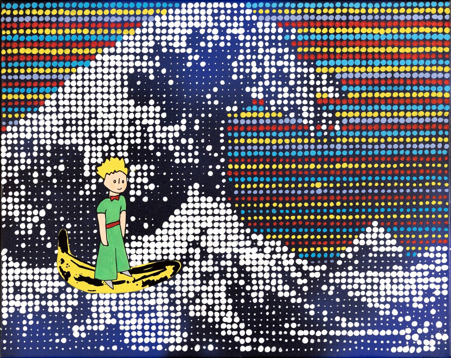 Sur la vague / Hokusai x Petit Prince Wawapod Druck zu verkaufen