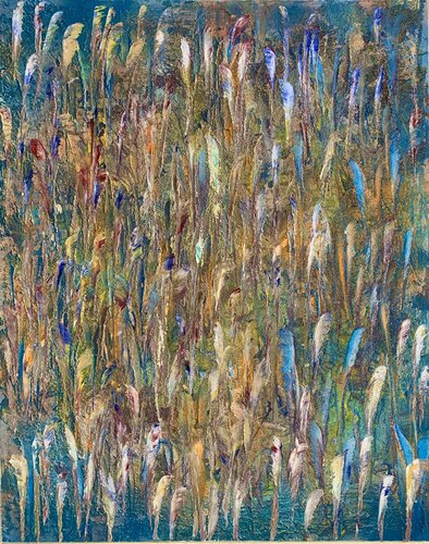 Spighe colorate par STEFANIA GAGLIARDI, Peinture en vente sur Singulart