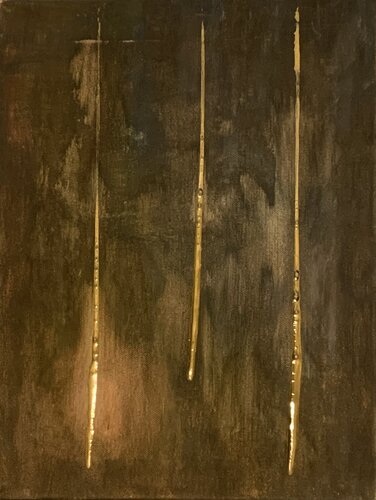 Golden di STEFANIA GAGLIARDI, Pittura in vendita su Singulart