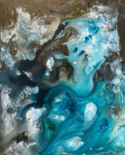 Dégel par STEFANIA GAGLIARDI, Peinture en vente sur Singulart