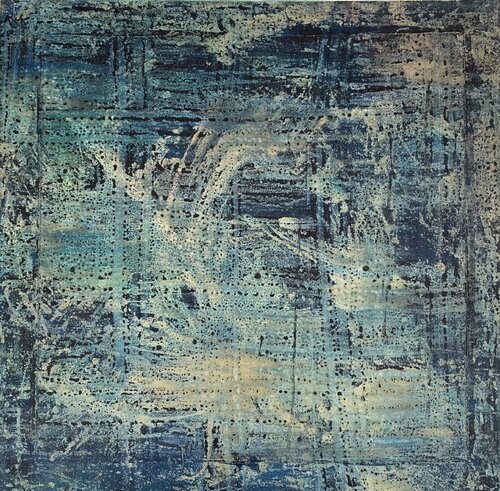 Blue jeans by STEFANIA GAGLIARDI, 油畫 for Sale on Singulart