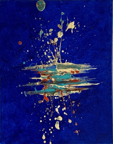 Notturno spaziale par STEFANIA GAGLIARDI, Peinture en vente sur Singulart