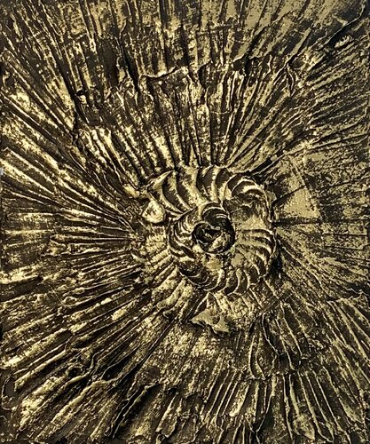 La spirale dorata by STEFANIA GAGLIARDI, Painting for Sale on Singulart