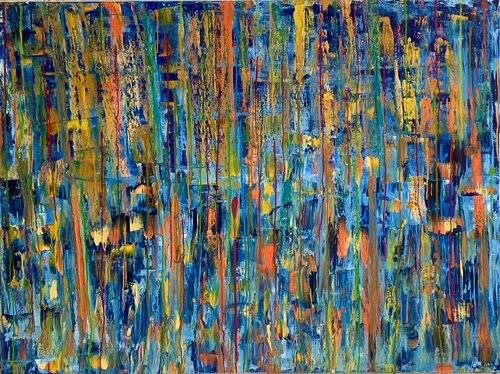 Pioggia di colori de STEFANIA GAGLIARDI, Pintura a la venta en Singulart