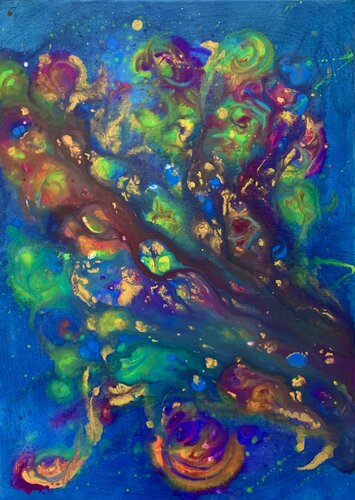 La magia dei colori van STEFANIA GAGLIARDI, Schilderij te koop op Singulart