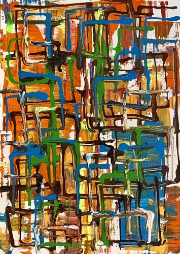 Segmenti di STEFANIA GAGLIARDI, Pittura in vendita su Singulart