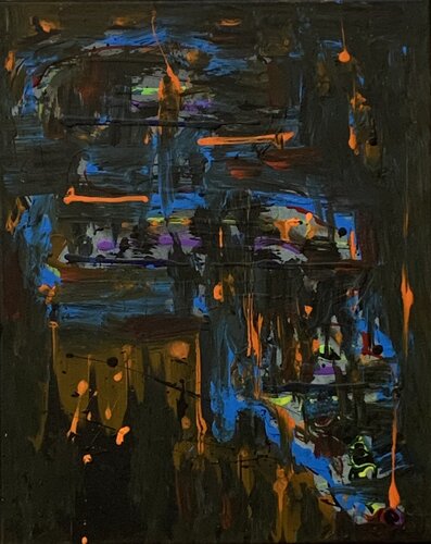Notte di colori van STEFANIA GAGLIARDI, Schilderij te koop op Singulart