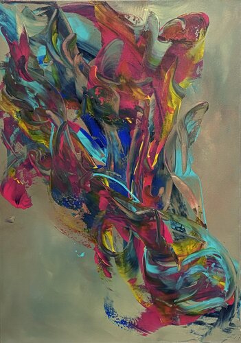 L’armonia danzante par STEFANIA GAGLIARDI, Peinture en vente sur Singulart