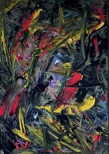 Le fronde by STEFANIA GAGLIARDI, Painting for Sale on Singulart