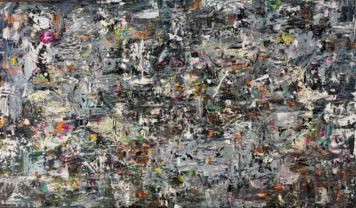 Un grigio a colori de STEFANIA GAGLIARDI, Pintura a la venta en Singulart