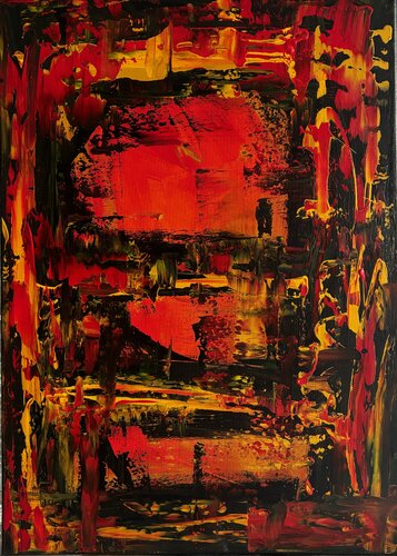 Il tramonto nascosto van STEFANIA GAGLIARDI, Schilderij te koop op Singulart