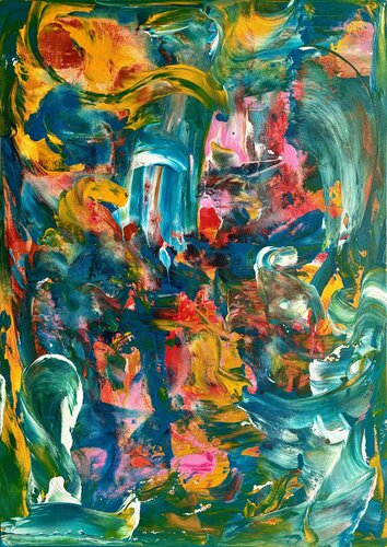 Gioia par STEFANIA GAGLIARDI, Peinture en vente sur Singulart