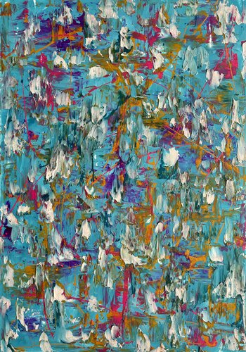 Un cielo di colori par STEFANIA GAGLIARDI, Peinture en vente sur Singulart