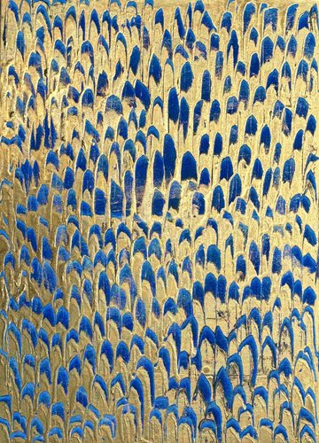 Le punte blu van STEFANIA GAGLIARDI, Schilderij te koop op Singulart