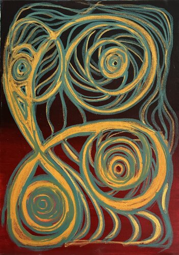 Ruote in movimento de STEFANIA GAGLIARDI, Pintura a la venta en Singulart
