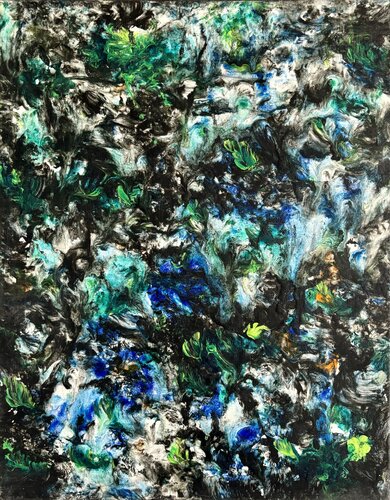 Foresta nera de STEFANIA GAGLIARDI, Pintura a la venta en Singulart