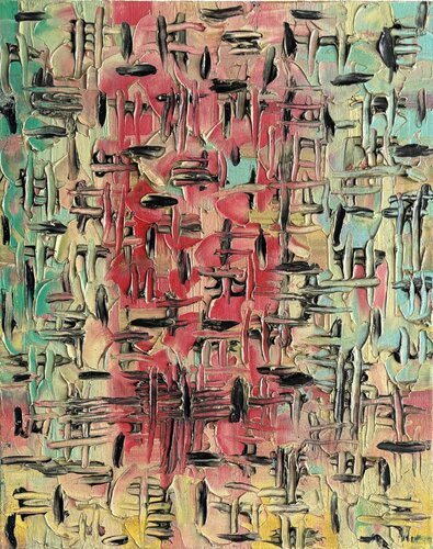 Il tratteggio di STEFANIA GAGLIARDI, Pittura in vendita su Singulart