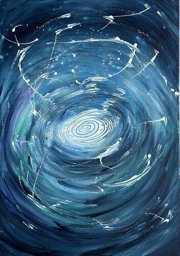 Vortice stellare von STEFANIA GAGLIARDI, Malerei kaufen auf Singulart