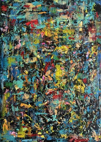 Gioco di colori di STEFANIA GAGLIARDI, Pittura in vendita su Singulart