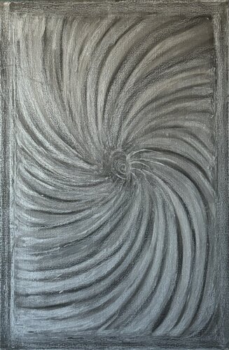 Il vortice d’argento di STEFANIA GAGLIARDI, Pittura in vendita su Singulart