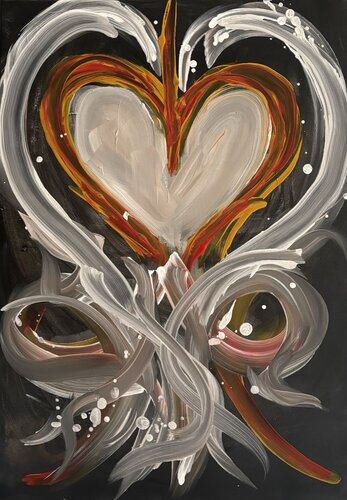 White custody by STEFANIA GAGLIARDI, Painting for Sale on Singulart