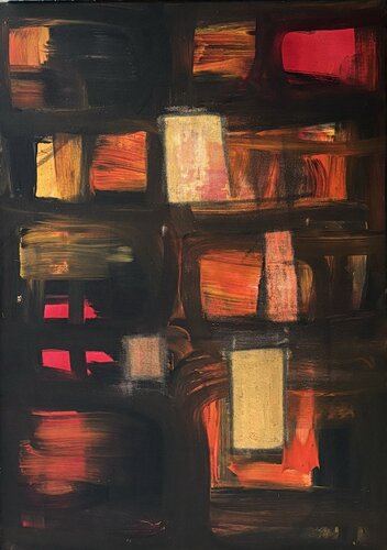 Calde cromie di STEFANIA GAGLIARDI, Pittura in vendita su Singulart
