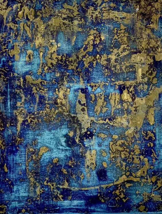Gold and blue STEFANIA GAGLIARDI