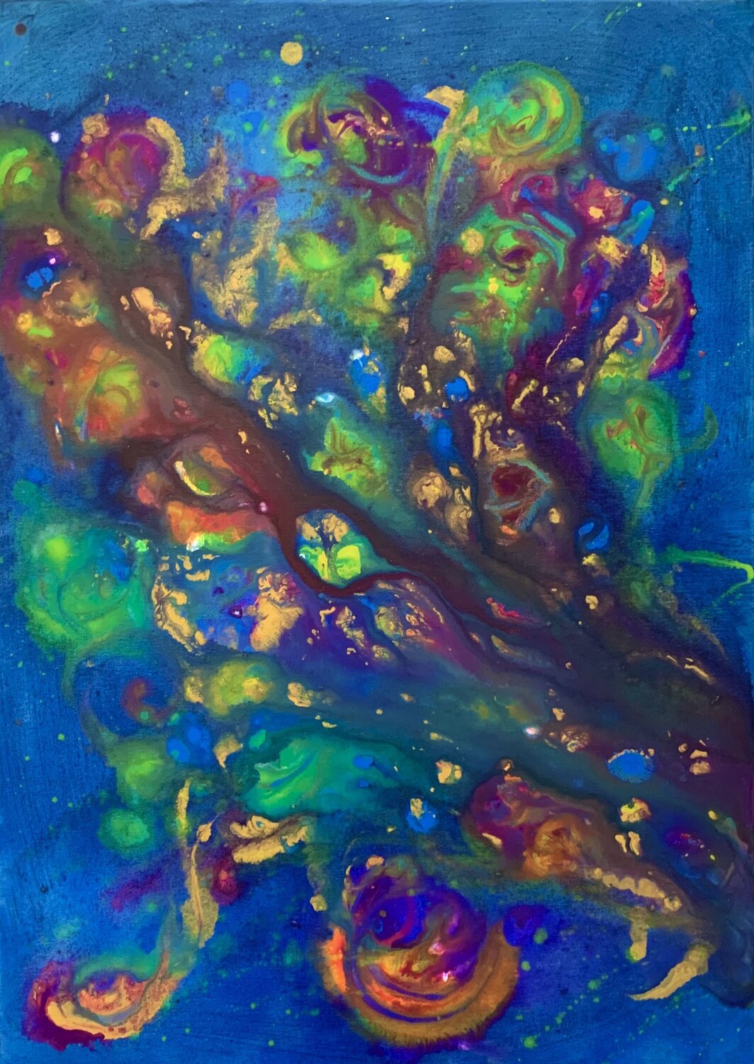 La magia dei colori STEFANIA GAGLIARDI Dipinto originale in vendita
