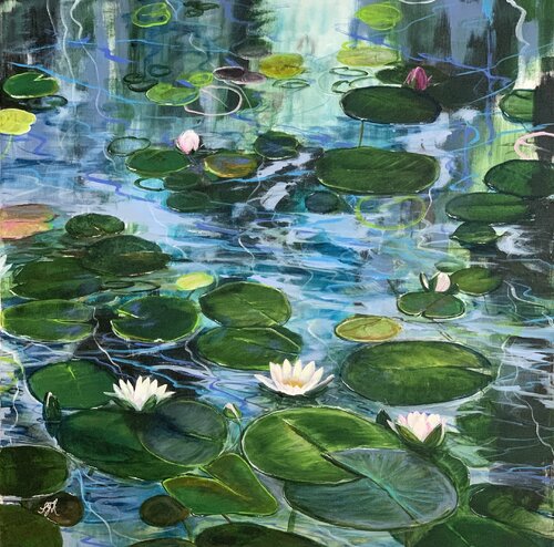 Water Lilies 2 Sandra Gebhardt-Höpfner