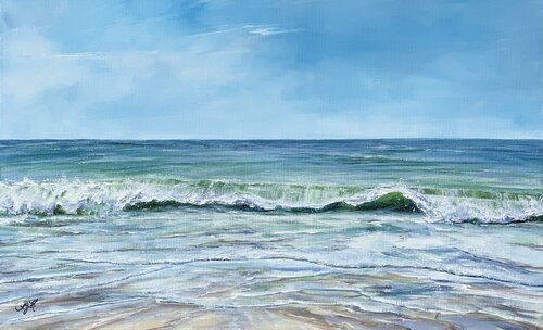 Feel the Ocean di Sandra Gebhardt-Höpfner, Pittura in vendita su Singulart