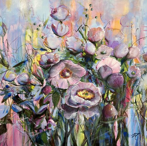 Spring Is Coming Now 2 von Sandra Gebhardt-Höpfner, Malerei kaufen auf Singulart