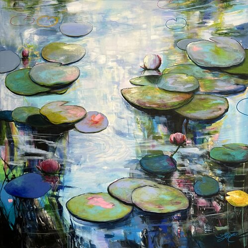 Sunshine On The Pond 8 Sandra Gebhardt-Höpfner
