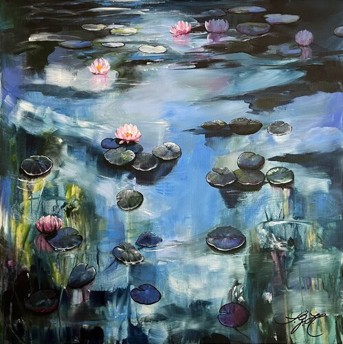My Love For Water Lilies 4 Sandra Gebhardt-Höpfner