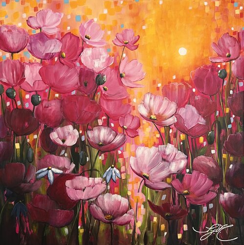 Poppies Land 8 Sandra Gebhardt-Höpfner