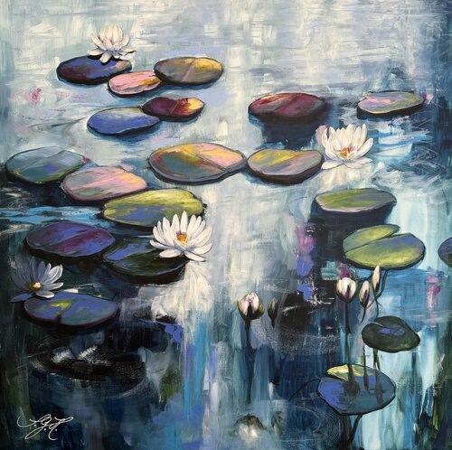 A New Morning 1 van Sandra Gebhardt-Höpfner, Schilderij te koop op Singulart