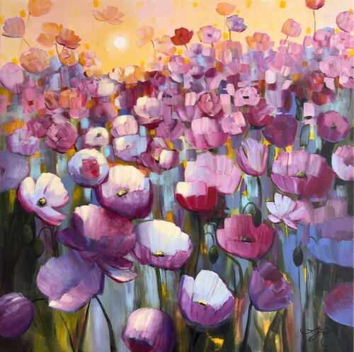 New Beginnings 3 by Sandra Gebhardt-Höpfner, 油畫 for Sale on Singulart