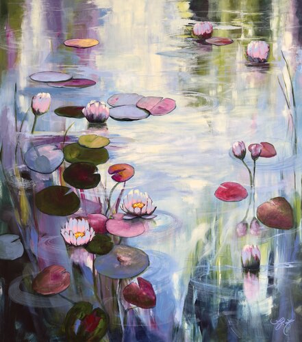 Serenity 2 di Sandra Gebhardt-Höpfner, Pittura in vendita su Singulart