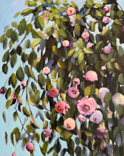 Rose Parade von Sandra Gebhardt-Höpfner, Malerei kaufen auf Singulart