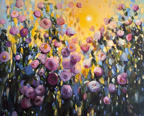 Always Rise Up 1 by Sandra Gebhardt-Höpfner, Painting for Sale on Singulart