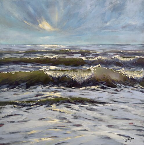 Ocean Breeze 5 di Sandra Gebhardt-Höpfner, Pittura in vendita su Singulart