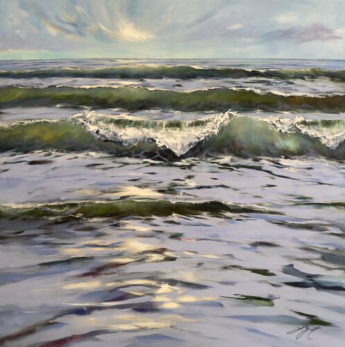 Ocean Breeze 7 by Sandra Gebhardt-Höpfner, Painting for Sale on Singulart