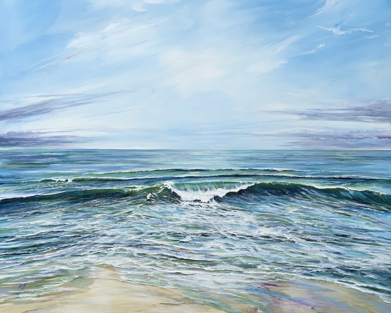 Into The Blue Sandra Gebhardt-Höpfner