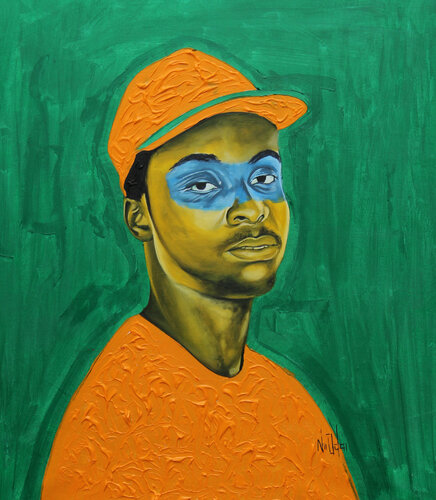 Black and bold No.1 de Theophilus Tetteh, Pintura a la venta en Singulart