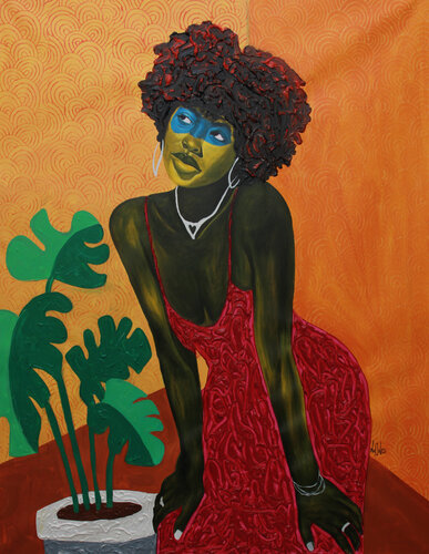 Stay with me de Theophilus Tetteh, Pintura a la venta en Singulart