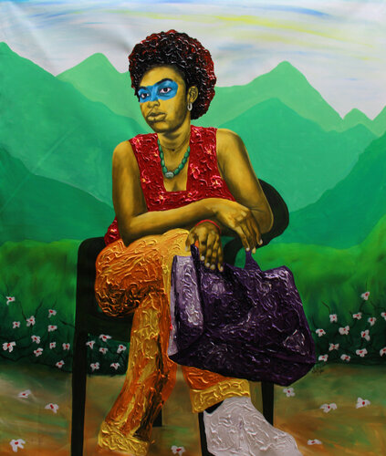 Thought in Wonderland 2 de Theophilus Tetteh, Pintura a la venta en Singulart