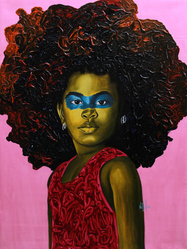 I am natural 1 de Theophilus Tetteh, Pintura a la venta en Singulart