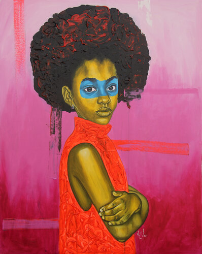 Adorned with diamonds de Theophilus Tetteh, Pintura a la venta en Singulart